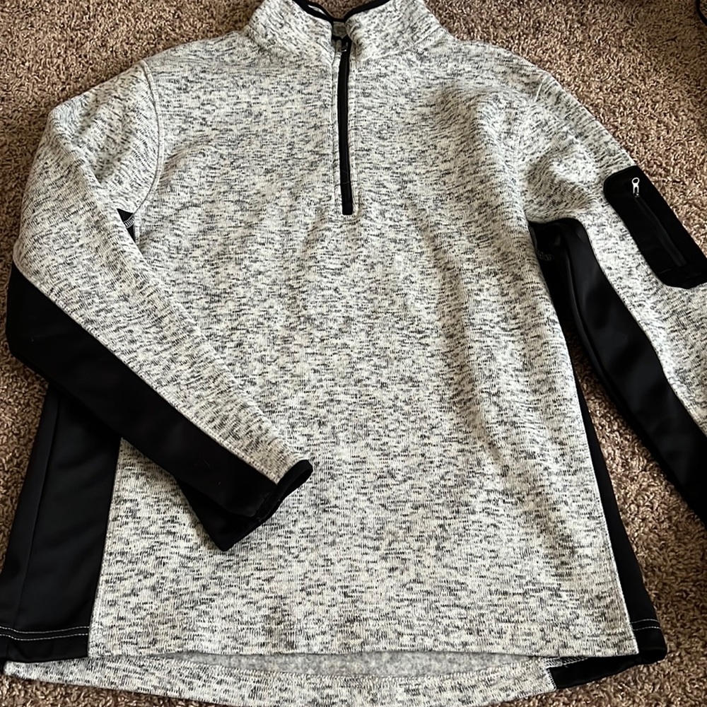 new mens half zip